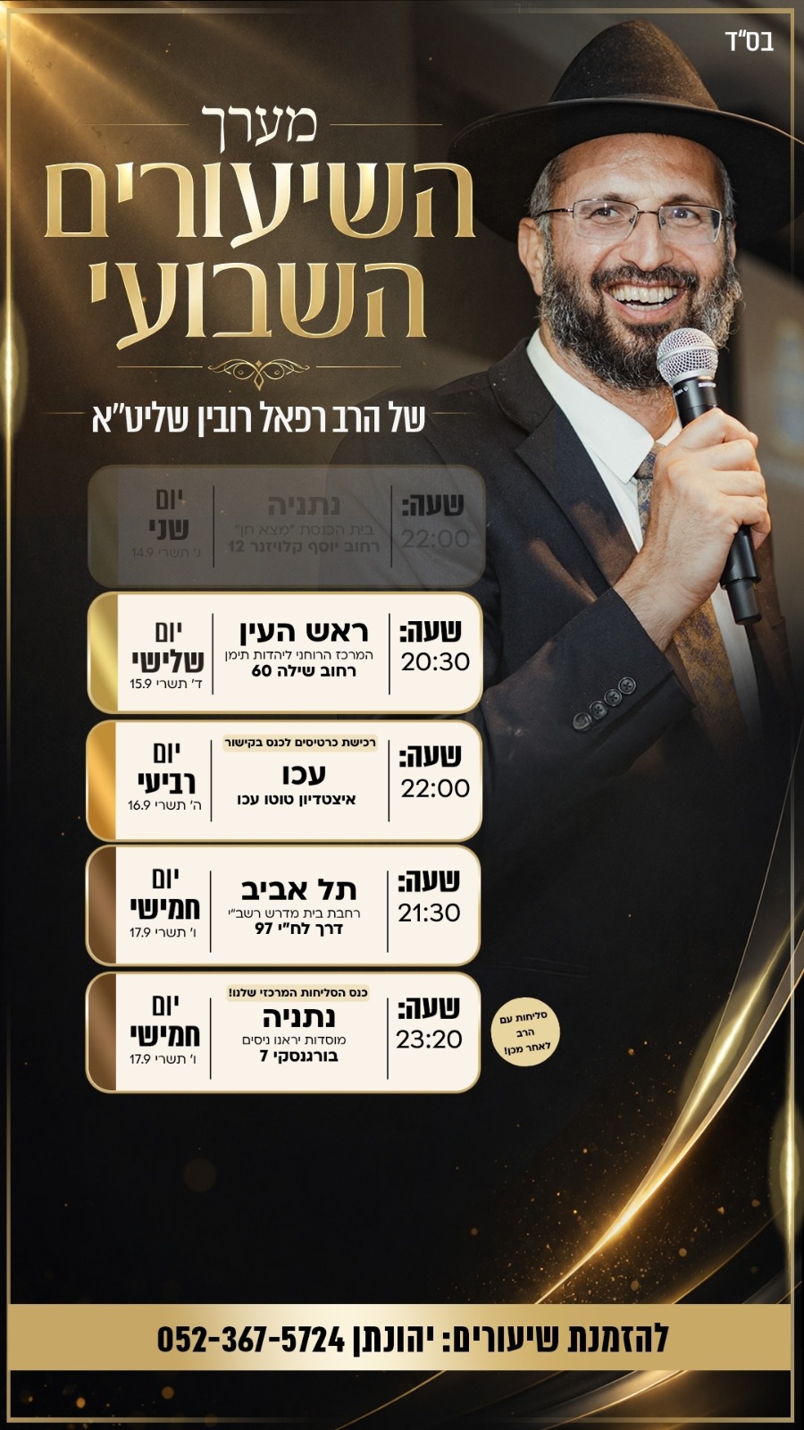 השבוע ברחבי הארץ!